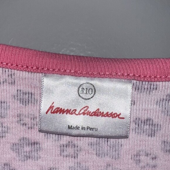 Hanna Andersson Girl's Pink Long Sleeve Dress with Purple Flowers Size 110cm/5 - Picture 3 of 5